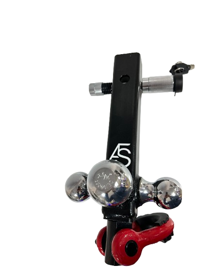 Heavy-Duty 5-in-1 Multi-Function Trailer Hitch with Recovery Shackle and Hook - Image 2